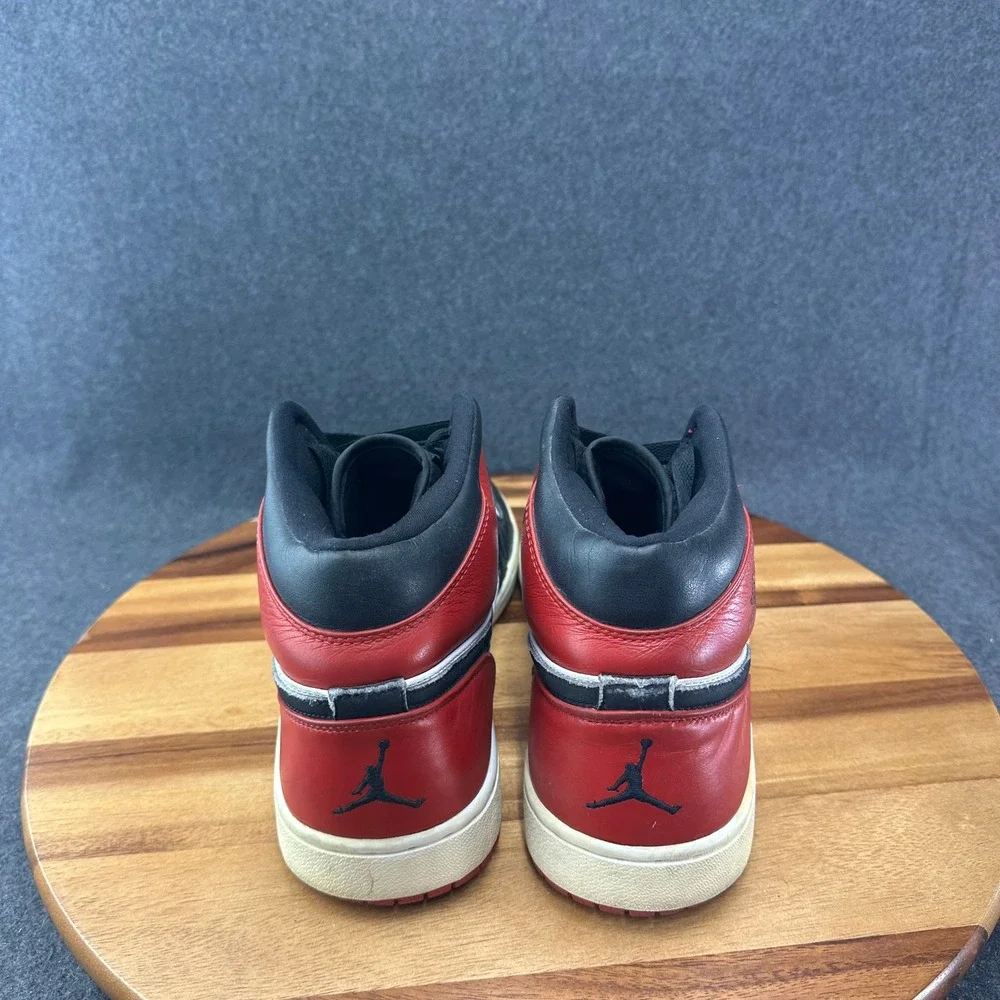 Air Jordan 1 Retro Old Love BMP Size 12 Mens Red Sneakers 2007 136085-102